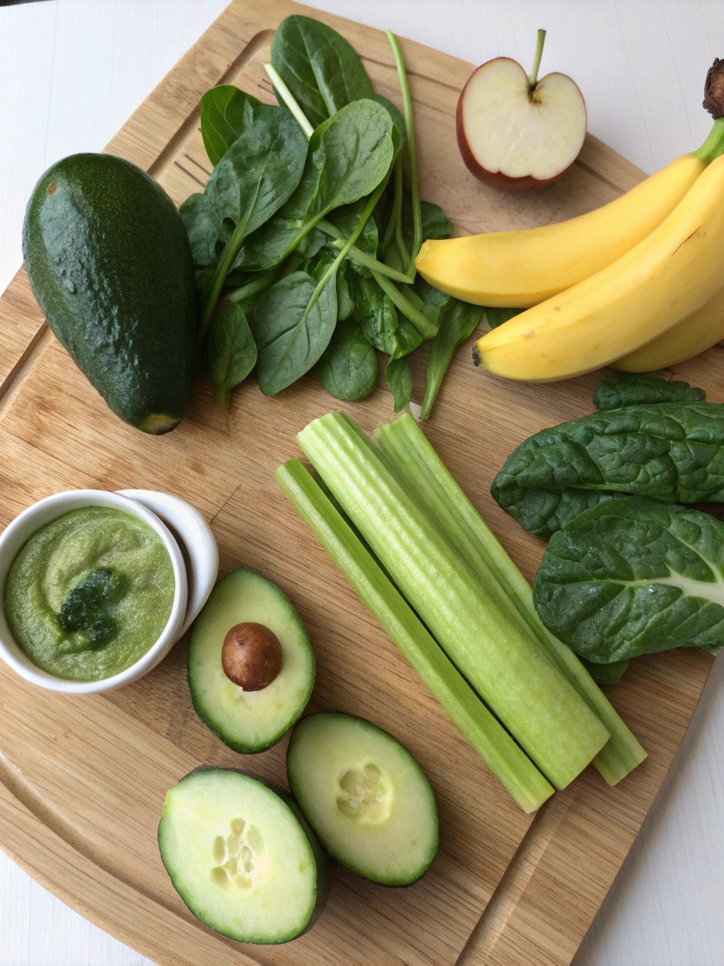 Green Power Smoothie ingredients