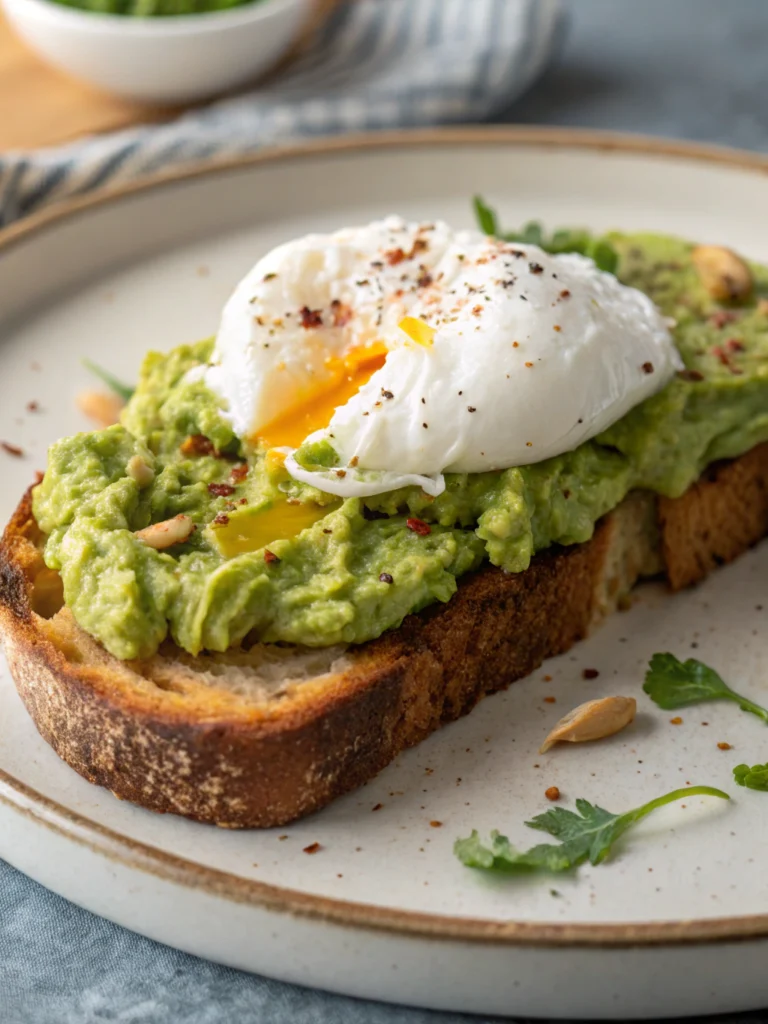Avocado Toast with Poached Egg