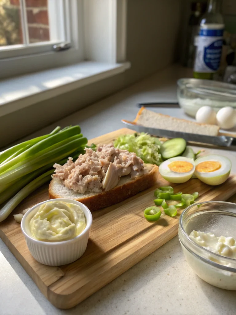 tuna salad recipe with egg​