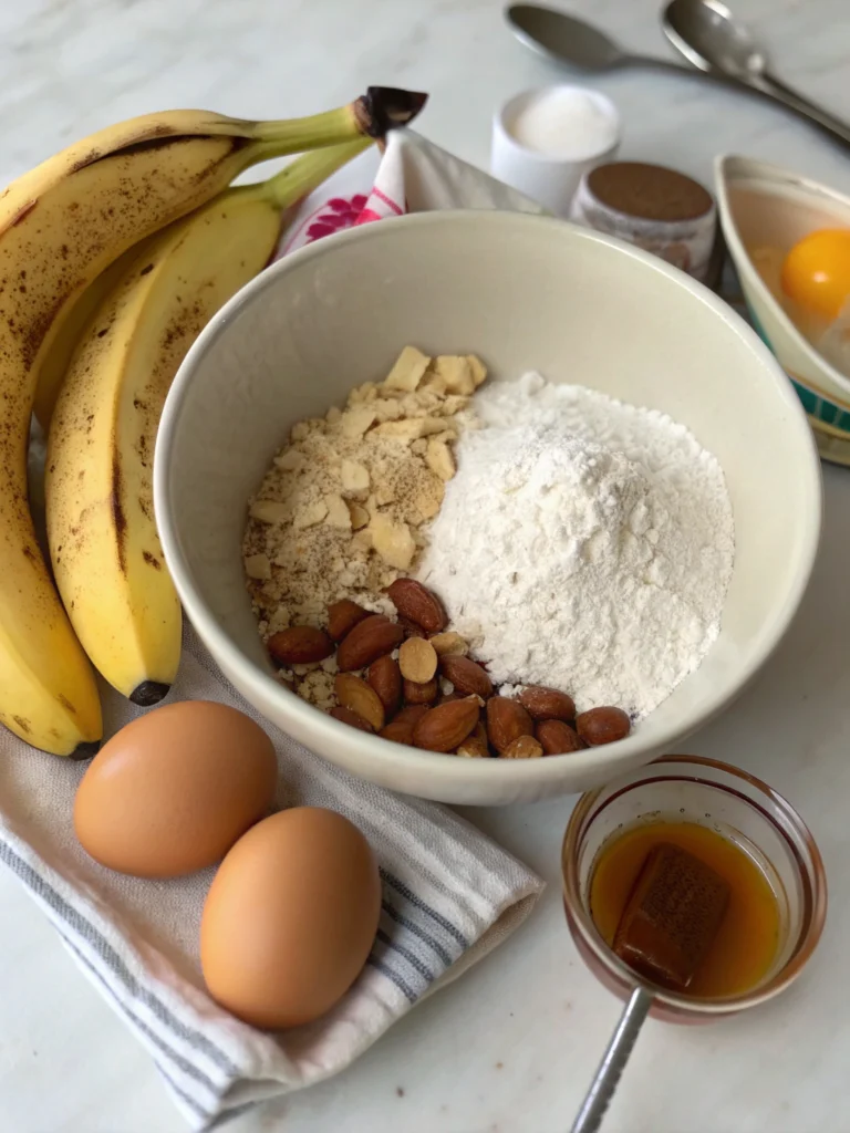 almond flour banana bread ingredients