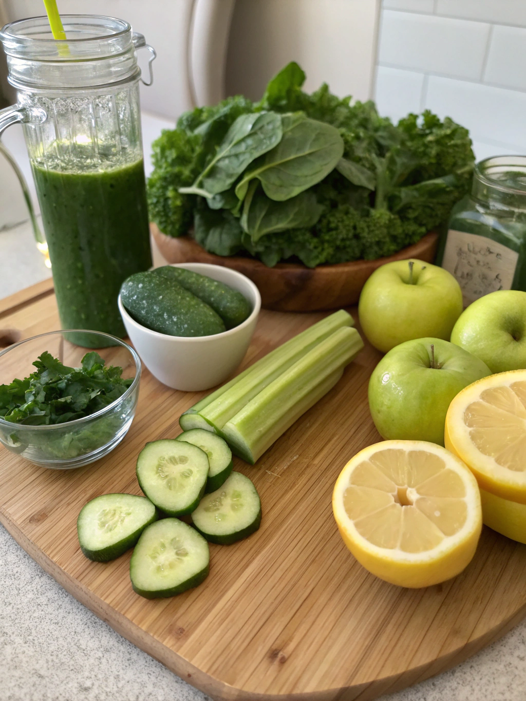 green juice detox cleanse ingredients