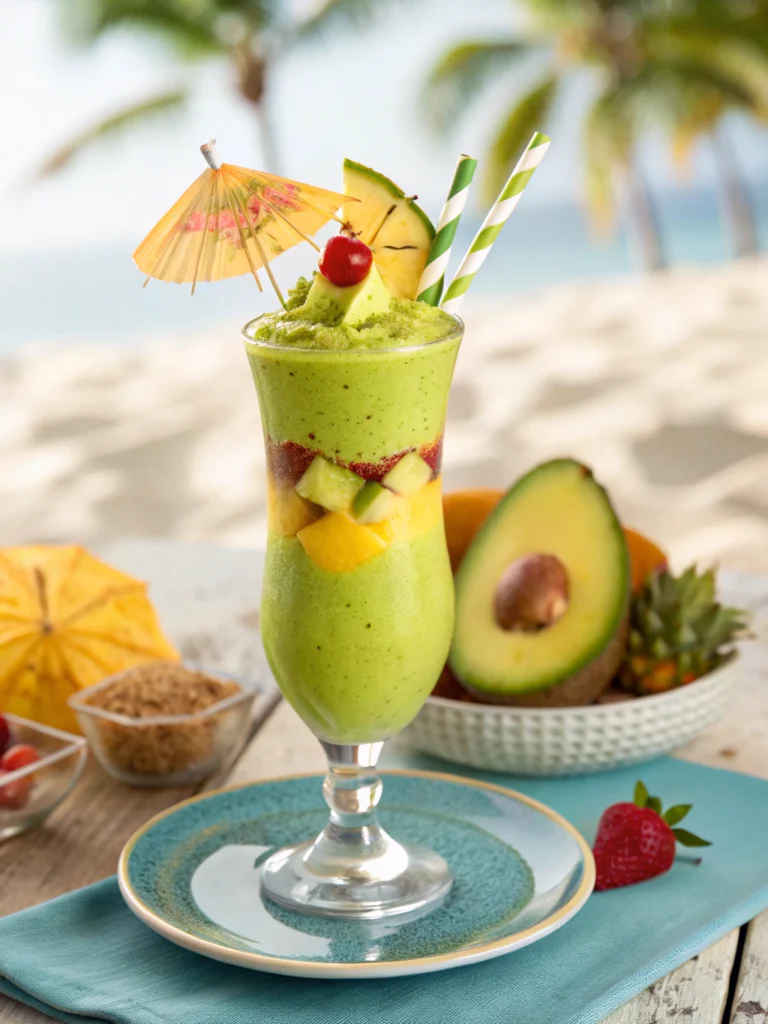 avocolada tropical smoothie
