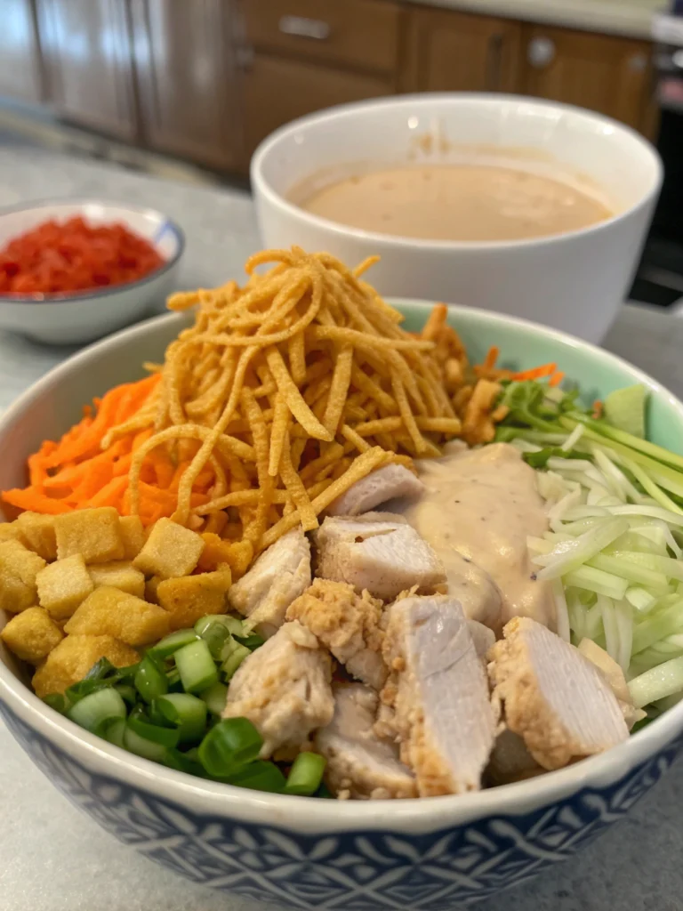 Bang Bang Chicken Bowl ingredients