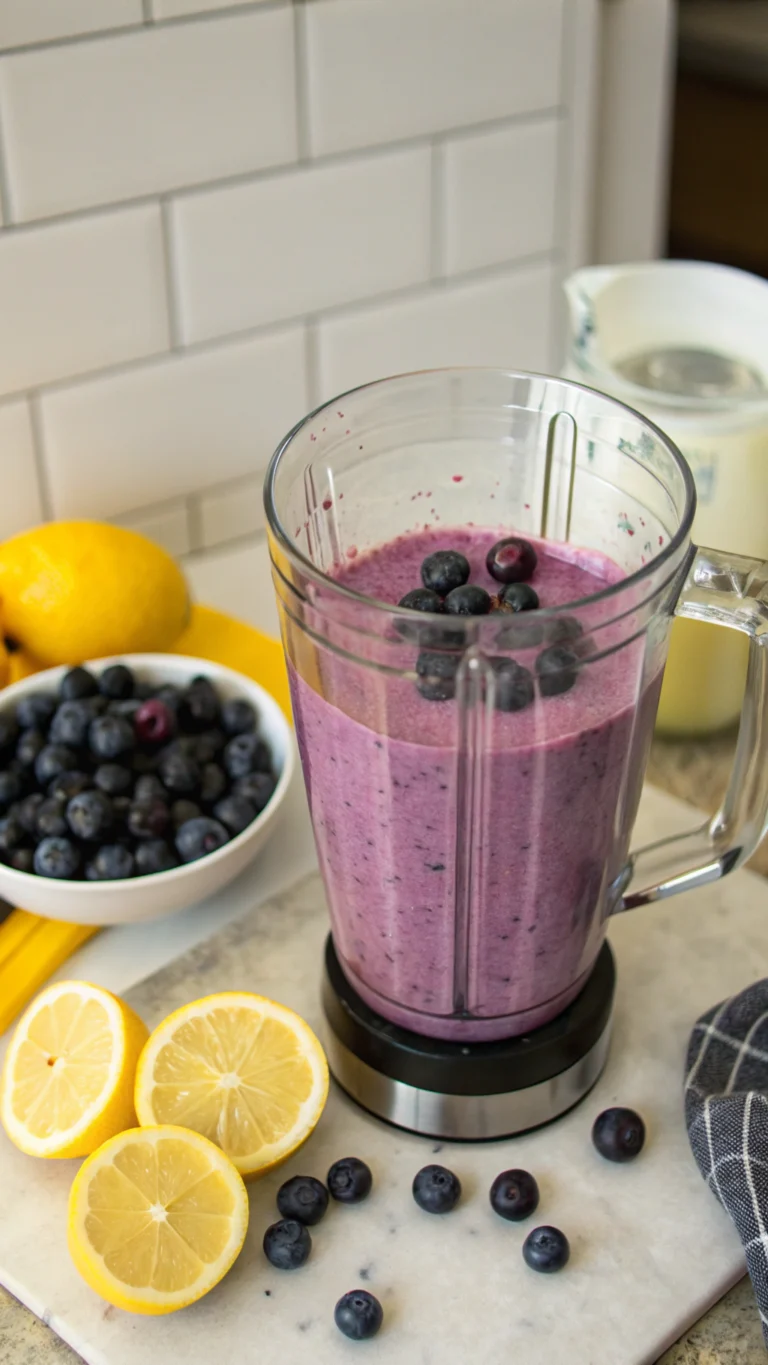 Lemon-Blueberry Smoothie