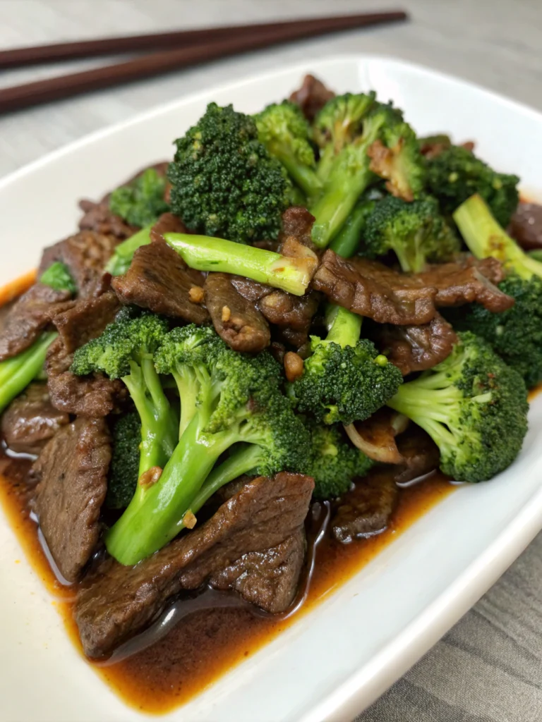 Chinese Beef and Broccoli