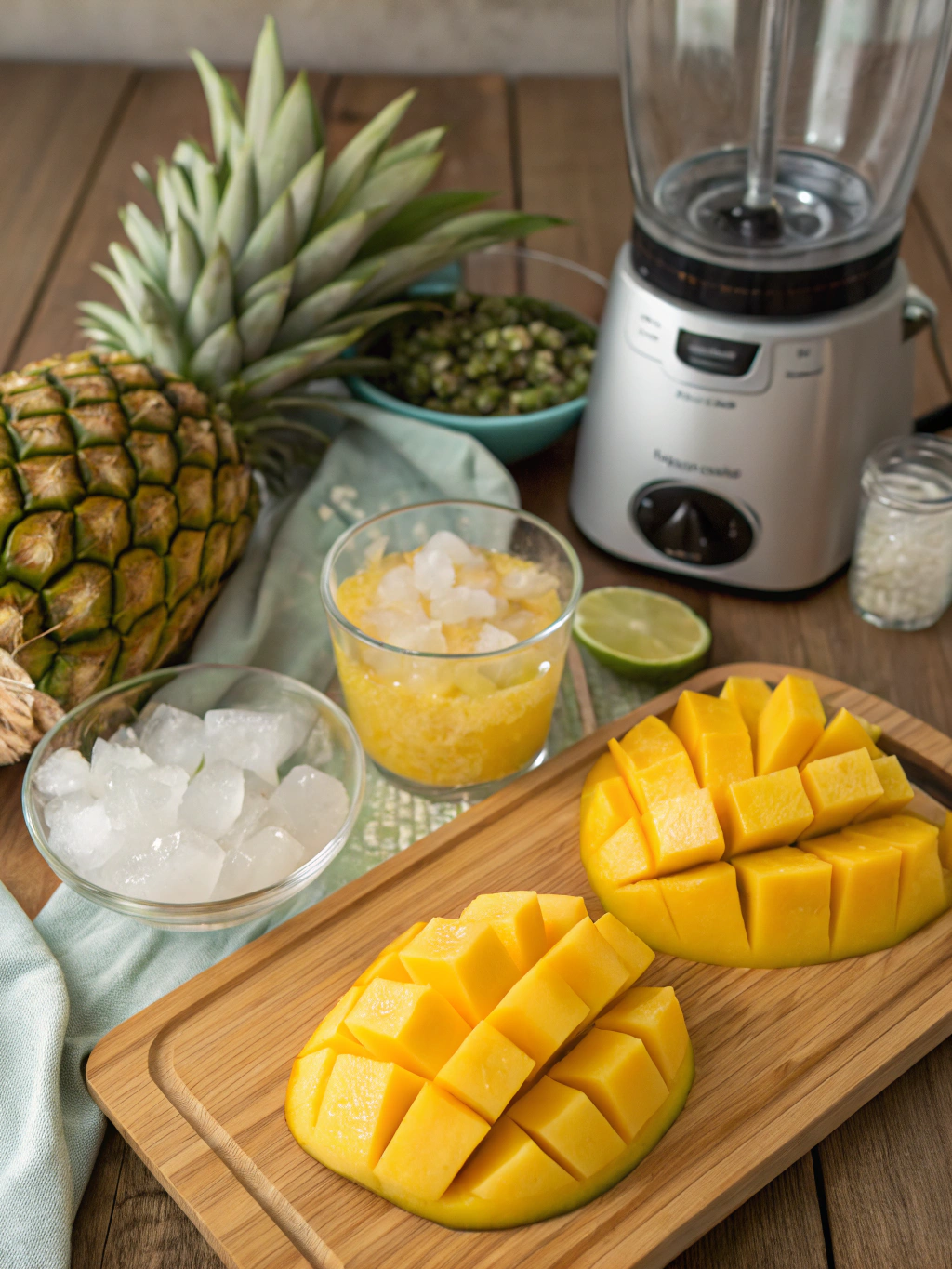 mango pineapple smoothie ingredients