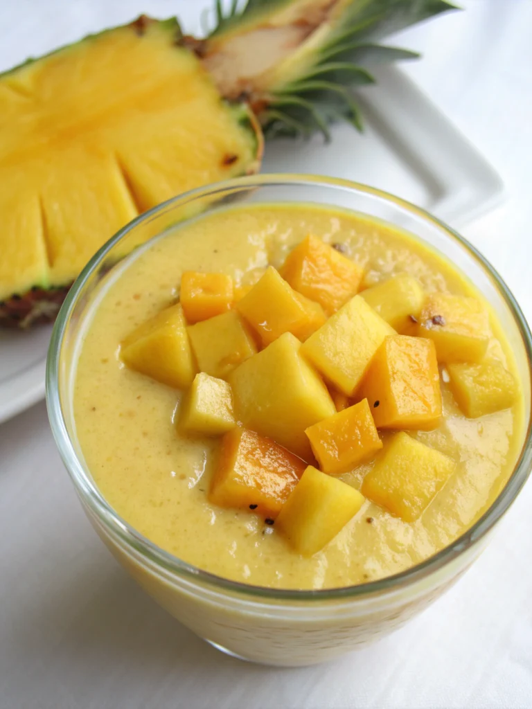 mango pineapple smoothie