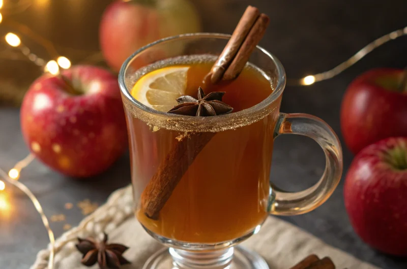 Homemade Hot Apple Cider (Cozy, Spiced & Easy Stovetop!)