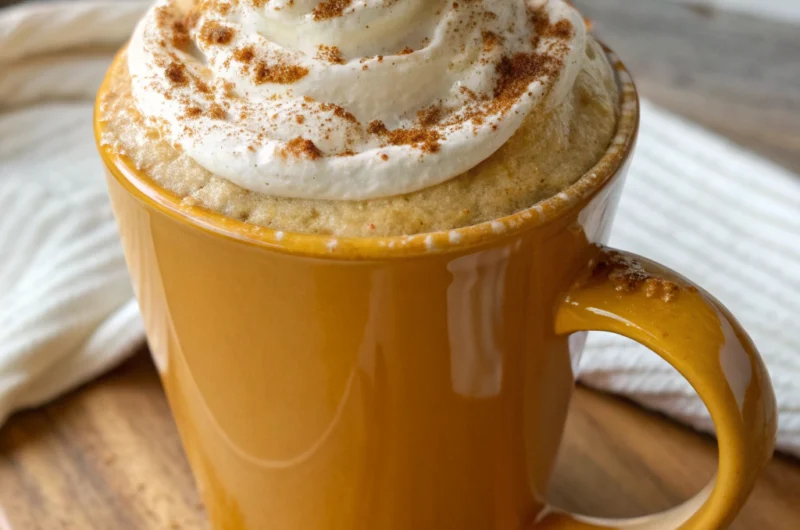 Homemade Pumpkin Spice Latte