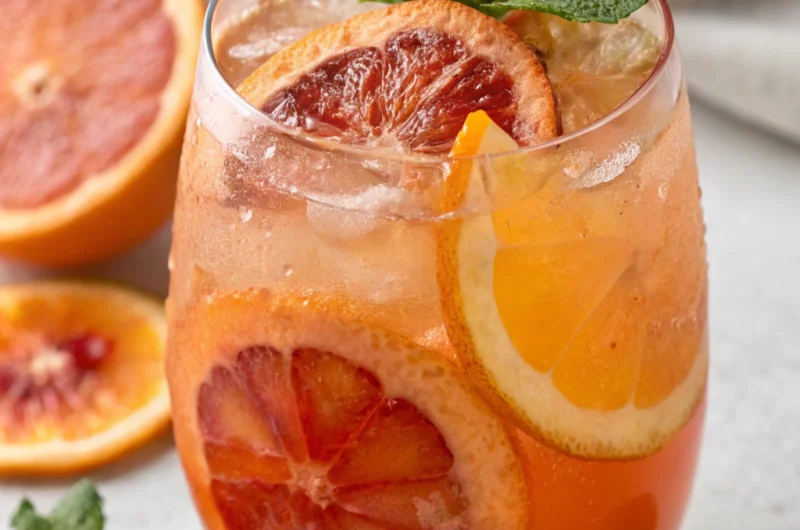 Holiday Citrus Tea Mocktail