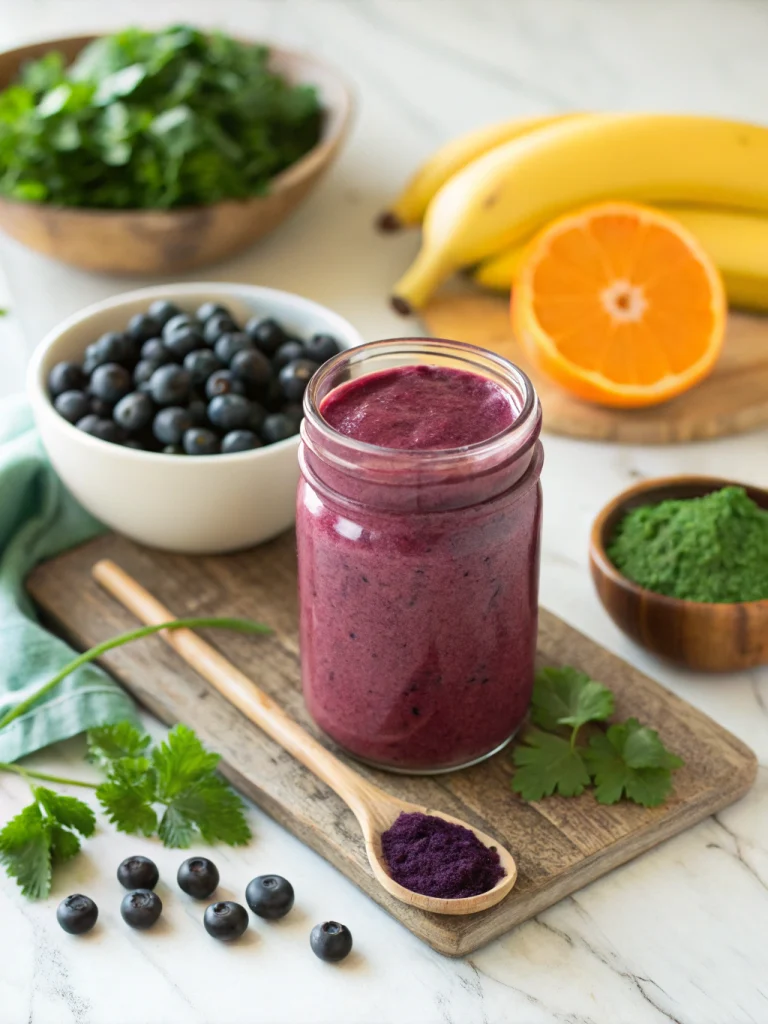 heavy metal detox smoothie