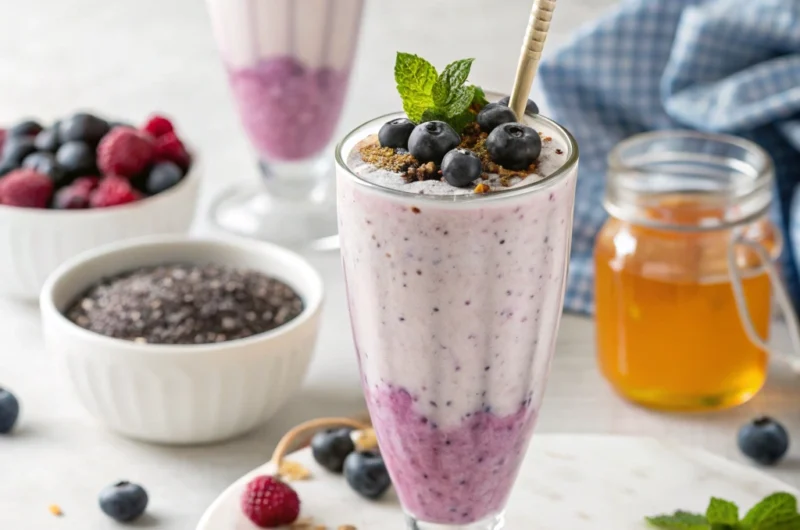 High-Protein Greek Yogurt Smoothie for Breakfast
