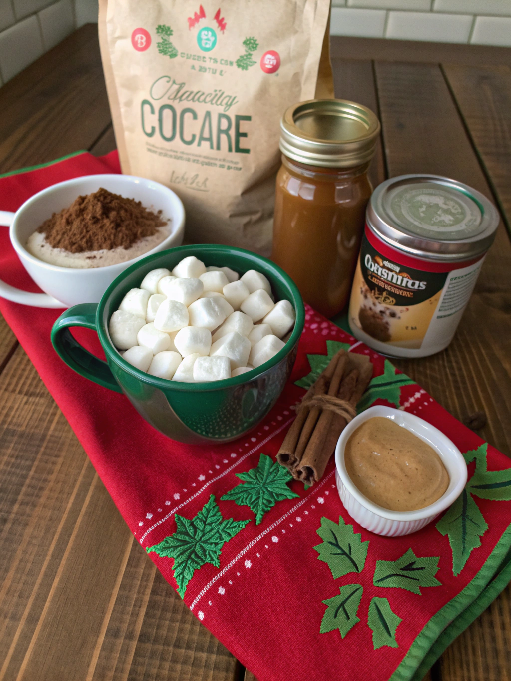 christmas hot cocoa ingredients